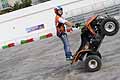 Esibisce del Quad al Mediterranea Show Motors